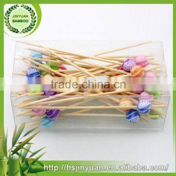 New style different packing bamboo paddle fruit picks for incense