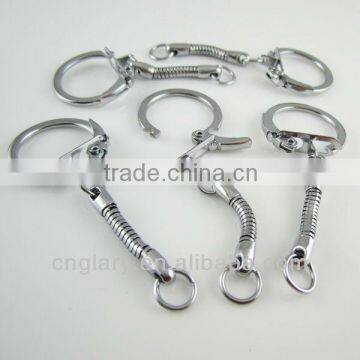 Snake keyring with chain,lever catch