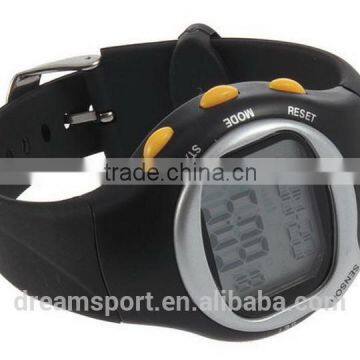 Water Resistant Finger Sensor Heart Rate Watch Pulse Digital Slap Wrist Watch photo-2