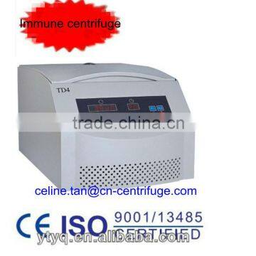 TD4 tabletop low-speed Immune blood centrifuge machine with CE &ISO