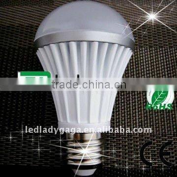 2013 newest style e27 dimmable led bulb 5w in Shenzhen CE ROHS standard e27 led bulb 5w brightness e26/ e27 smd led bulb 5w