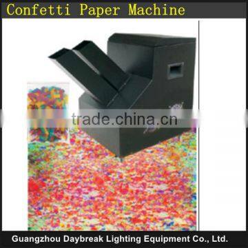 600w Confetti machine Remote Control confetti cannon Stage colorful paper jet spray equipment