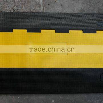 Rubber Duct Cable Protectors With Yellow Plastic Covers photo-5