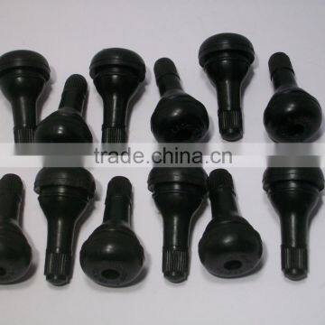 Ningbo Factory Direct Sell Tire Changer Accessory Snap-in Tubeless Schrade Tire Valve Stems Rubber TR415