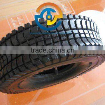 hand trolley tire, rubber wheel 3.50-4