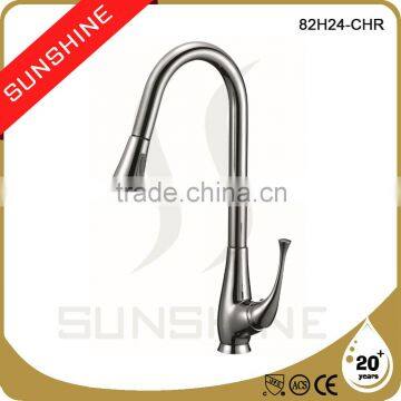 Brass Upc 61-9 Nsf Pull Out Kitchen Faucet Mixer