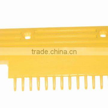 Escalator Comb Plate 159*92*9 Plastic 15T Yellow