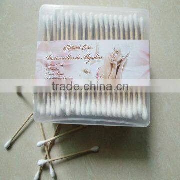 cotton swabs (wooden stick spiral tips)