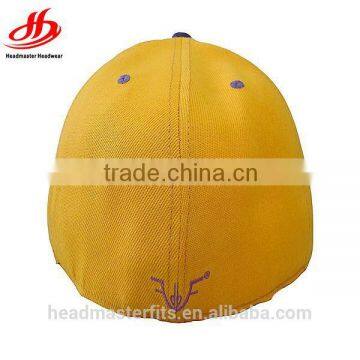 Custom New Design 3D Embroidery 6panel Fitted Hats photo-3