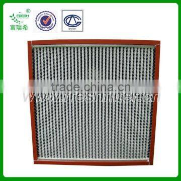 FRS-HD 99.9% Deep Pleat Hepa Filter for HVAC for Hospital