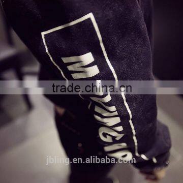 2015 New Women's Plus Thickness Washed Velvet Long-sleeved Sweater Letter Head T-shirt photo-4