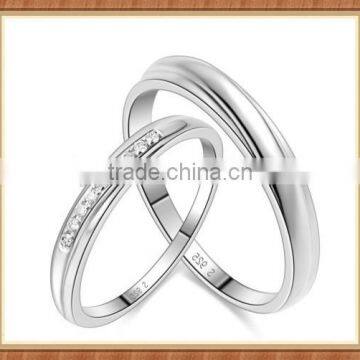 Classic design jewelry high quality 925 sterling silver wedding ring