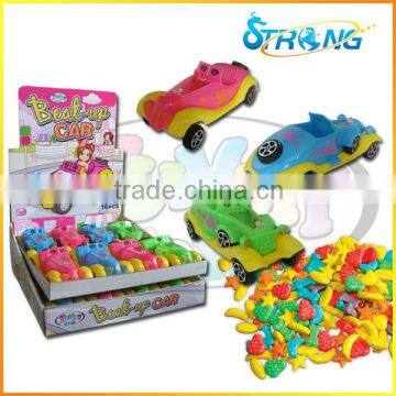 Beat-up car candy toy factory car toy China