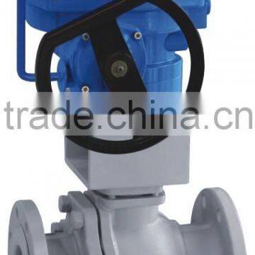 Electric Ball valve with PFA Lined low pressure WCB