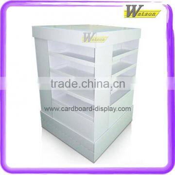 supermarket shop hot sale cardboard pallet display with shelf