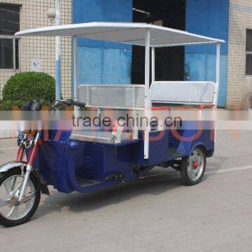 2016 newest battery powere passenger rickshaw with 200W solar panel or 300w solar panel