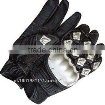 motorbike leather gloves