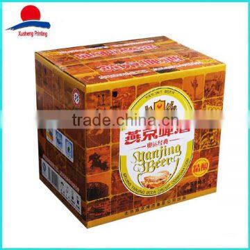 High Quality Printed Corrugated Beer Carton