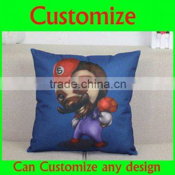 Custom print pillow case/ custom hand made cotton pillowcase