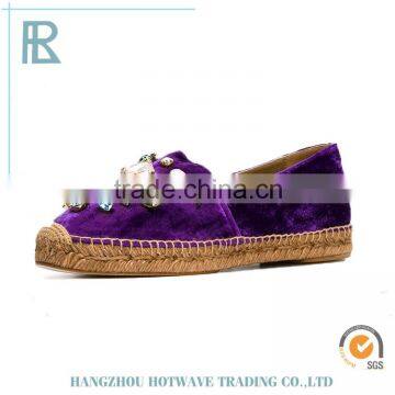 Beautiful Latest trendy Comfortable custom cheap espadrille shoes