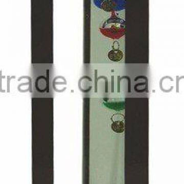 China Manufacture Triangular Wooden Frame Galileo Thermometer