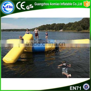 Used water blob inflatable trampolines from china for sale