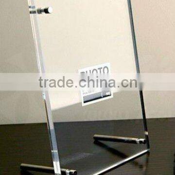 China supplier decktop standing acrylic photo frame