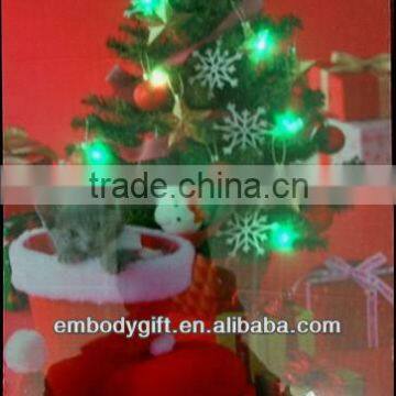 container home merry christmas decoration LED Canvas printing