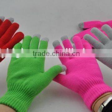 China Supplier Custom Children Knitting Glove/knitted Glove/knit Glove photo-4