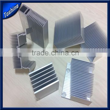 custom aluminum heat sink extrusion cnc