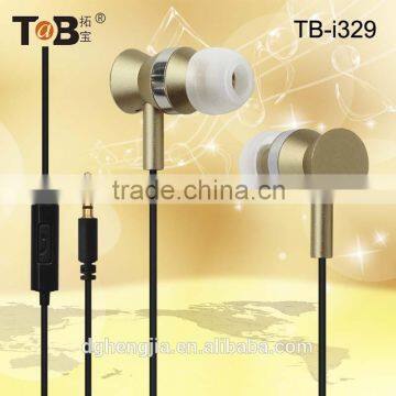 Consumer electronic new products mobile phone accessory cheap powerful bass driven stereo sound single earphone with mic