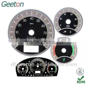 3D Good Light Transmission Automotive Dial Speedometer