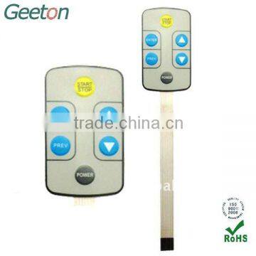 Customize Front Panel Overlay Membrane Flat PC Keyboard With Transparent Window                        
                                                Quality Choice