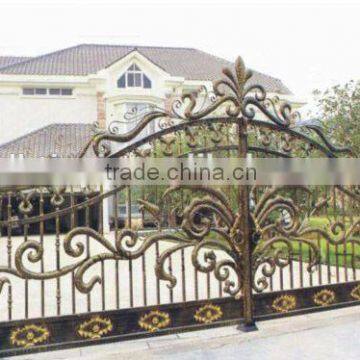 beautiful security residential wrought iron main gate