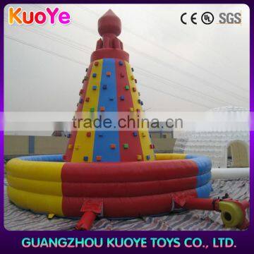 inflatable rock climber, climbing wall inflatable price,cheap climb mountain sport games