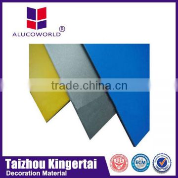 Alucoworld Colorful building material acm outdoor signage aluminum composite panel