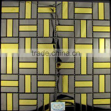 High quality of parquet Subway Brick Mosaic Tile 300*300 YX-MI27