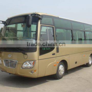 7.3m 31 seats bus FAW engine mini bus price for hot selling