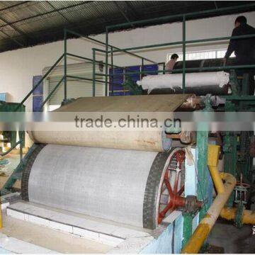 1575 Waste Paper Recycling Pulp Production of High Quality Toilet Paper Machine