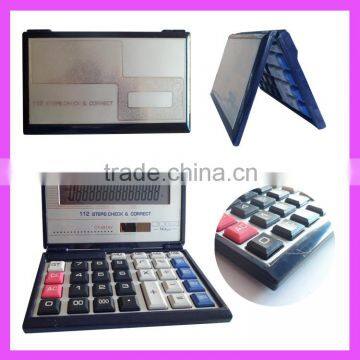 112 Steps functional mini scientific 12 digit desktop calculator