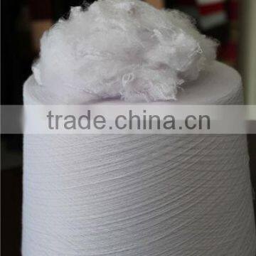 raw white polyester yarn cotton yarn