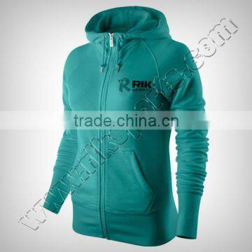 Women Hoodie With Zipper Produced With 100% Cotton Excellent & Durable Quality Fabric,