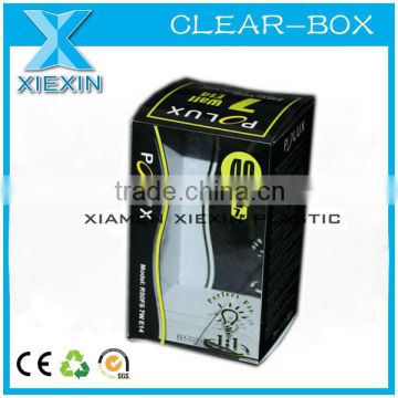 folding custom clear acrylic led packaging box