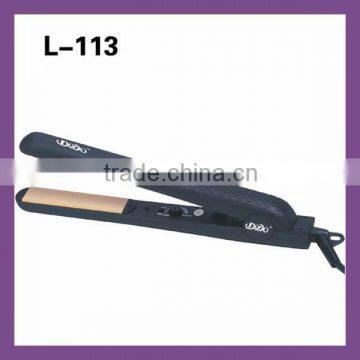 personalized hair straightening iron with customised logo and packing