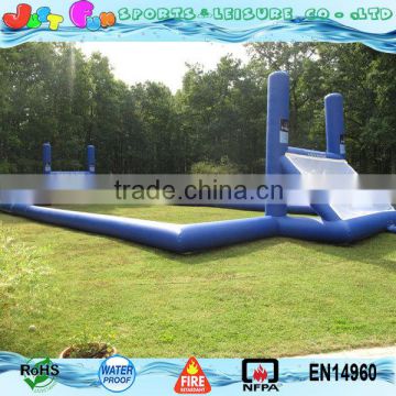 commercial grade customize size n color inflatable rugby field for sale