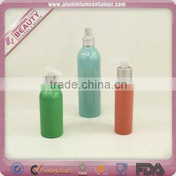 S-100ml Silvery aluminium bottle galvanize coating