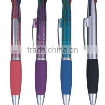 4 color plastic ballpoint pen