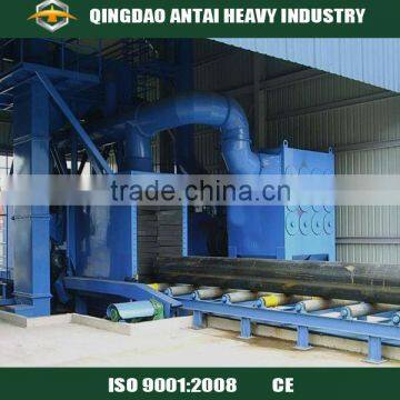 shot blast machine for cleaning steel pipe