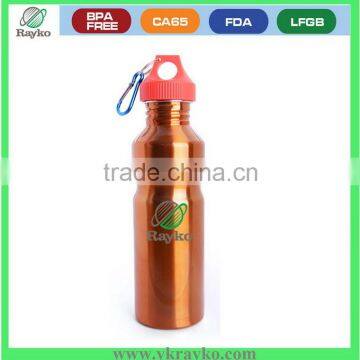 Custom new shape with carabiner sport bottle