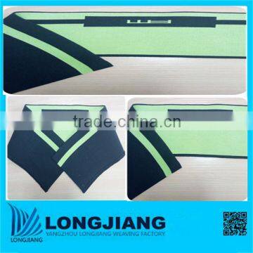 polyester 1*1 rib knitting fabric for sports collar